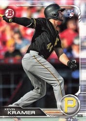 2019 Bowman Base Set Kevin Kramer #60 card