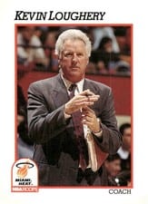 1991-92 Hoops Base Set Kevin Loughery #234 card