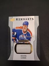 2024-25 Upper Deck Engrained Icons Remnants Kevin Lowe #R-KL card