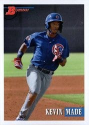 2021 Bowman Heritage Base Set Kevin Made #226 card