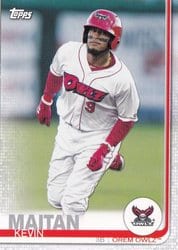 2019 Topps Pro Debut Base Set Kevin Maitan #15 card