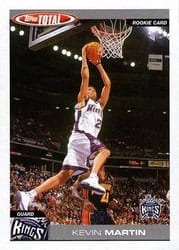 2004-05 Topps Total Base Set Kevin Martin #331 card