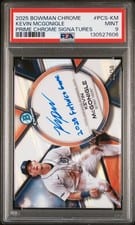 2025 Bowman Chrome Prime Chrome Signatures Kevin McGonigle #PCS-KM card