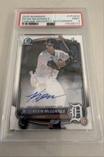 Kevin McGonigle 2025 Bowman Chrome Prospect Autograph #CPA-KM card