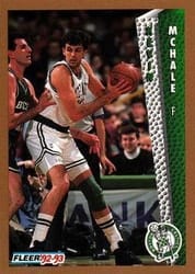 1992-93 Fleer Base Set Kevin McHale #17 card