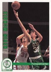 1992-93 Hoops Base Set Kevin McHale #16 card