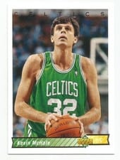 1992-93 Upper Deck Base Set Kevin McHale #183 card