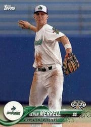 2018 Topps Pro Debut Base Set Kevin Merrell #73 card