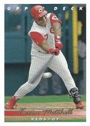 1993 Upper Deck Base Set Kevin Mitchell #646 card