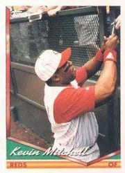 1994 Topps Base Set Kevin Mitchell #335 card