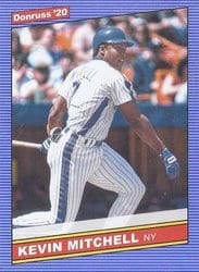 2020 Donruss Base Set Kevin Mitchell #214 card