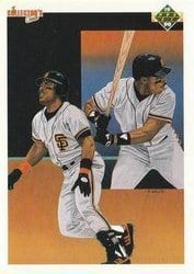 1990 Upper Deck Base Set Kevin Mitchell / San Francisco Giants #40 card