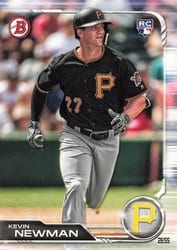 2019 Bowman Base Set Kevin Newman #54 card