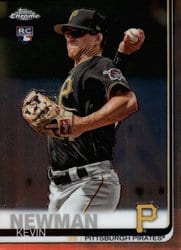 2019 Topps Chrome Base Set Kevin Newman #134 card