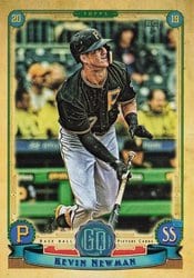 2019 Topps Gypsy Queen Base Set Kevin Newman #218 card