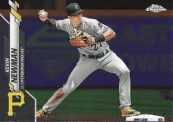 2020 Topps Chrome Base Set Kevin Newman #98 card