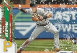 2020 Topps Holiday Base Set Kevin Newman #HW162 card