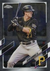 2021 Topps Chrome Base Set Kevin Newman #2 card