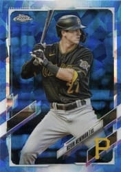 2021 Topps Chrome Sapphire Edition Base Set Kevin Newman #502 card