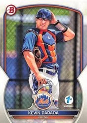 2023 Bowman 1st Edition Base Set Kevin Parada #BPPF-91 card