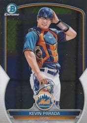 2023 Bowman Chrome Prospects Kevin Parada #BCP-91 card