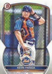 2023 Bowman Prospects Kevin Parada #BP-91 card
