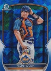 2023 Bowman Sapphire Edition Base Set Kevin Parada #BCP-91 card