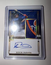 2024 Panini Impeccable Elegance Prospect Jersey Autographs Kevin Parada #EPJ-KP card