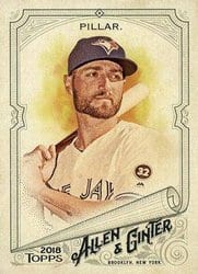 2018 Topps Allen & Ginter Base Set Kevin Pillar #142 card