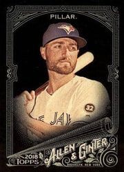 2018 Topps Allen & Ginter X Base Set Kevin Pillar #142 card
