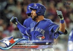 2018 Topps Base Set Kevin Pillar #4 card
