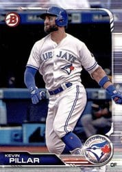 2019 Bowman Base Set Kevin Pillar #95 card