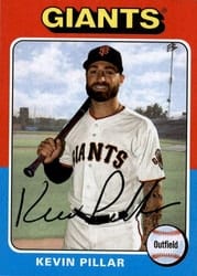 2019 Topps Archives Base Set Kevin Pillar #135 card