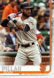 2019 Topps Update Base Set Kevin Pillar #US201 card
