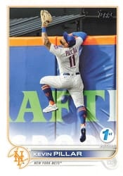 2022 Topps 1st Edition Base Set Kevin Pillar #170 card