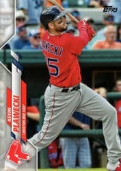 2020 Topps Update Base Set Kevin Plawecki #U-39 card