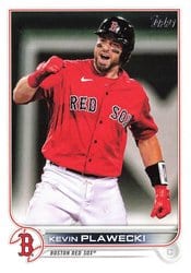 2022 Topps Base Set Kevin Plawecki #393 card