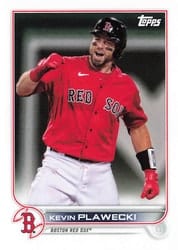 2022 Topps Mini Base Set Kevin Plawecki #393 card