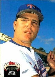 1992 Stadium Club Base Set Kevin Reimer #57 card