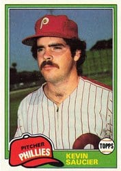 1981 Topps Base Set Kevin Saucier #53 card