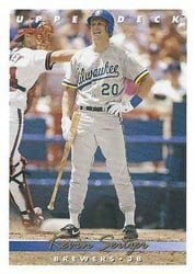 1993 Upper Deck Base Set Kevin Seitzer #295 card