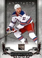 2018-19 Upper Deck Artifacts Base Set Kevin Shattenkirk #52 card