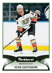 2021-22 Parkhurst Base Set Kevin Shattenkirk #89 card