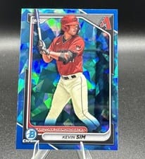 2024 Bowman Sapphire Edition Base Set Kevin Sim #BCP-34 card