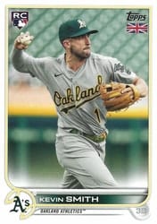2022 Topps UK Edition Base Set Kevin Smith #131 card