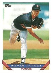 1993 Topps Base Set Kevin Tapani #420 card