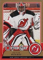 2008-09 O-Pee-Chee Base Set Kevin Weekes #159 card