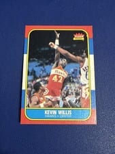 1986 Fleer Kevin Willis #126 card