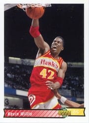 1992-93 Upper Deck Base Set Kevin Willis #144 card