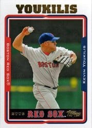 2005 Topps Base Set Kevin Youkilis #373 card